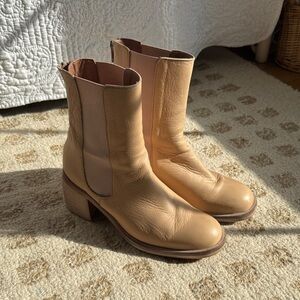 Free People Leather Ankle Boots